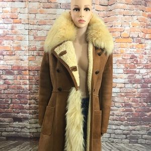 Vintage Shearling Fur Coat